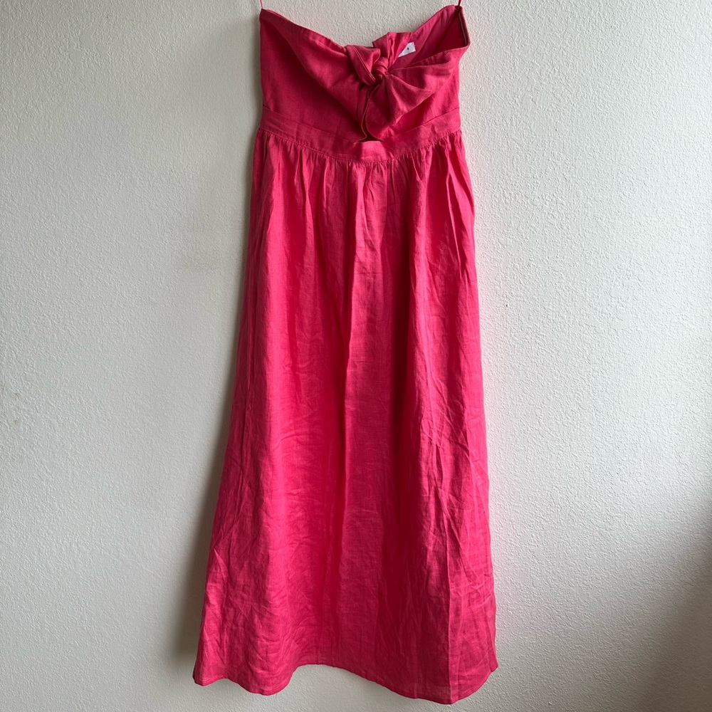 DISSH Linen Midi Dress | sz 8